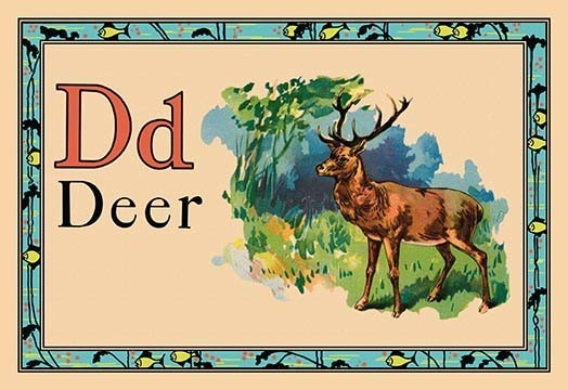 Deer- Fine Art Giclee Print 24" x 36"