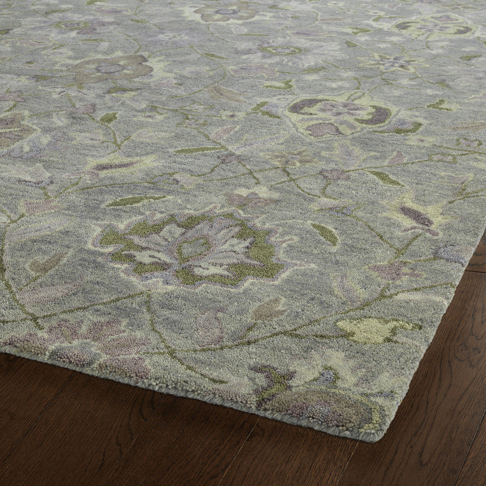 Kaleen Amaranta Rug, Graphite 8''x10''