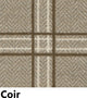Coir Herrington Plaid Area Rug Milliken Tactesse Nylon,SQ 11'x11'