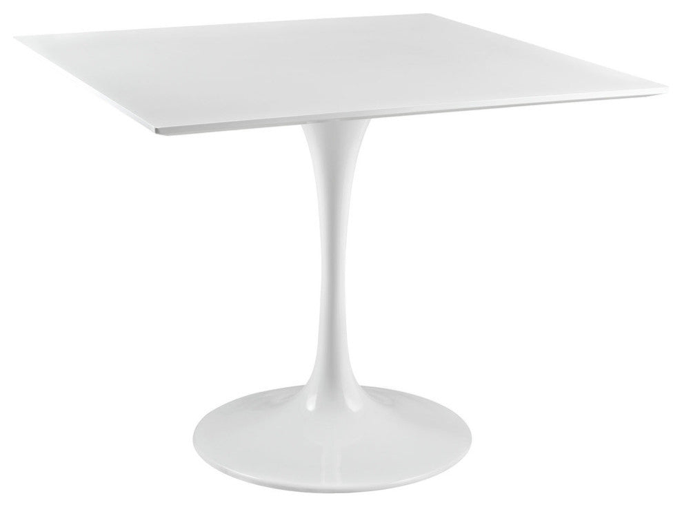 Modern Contemporary Kitchen 36" Dining Table White