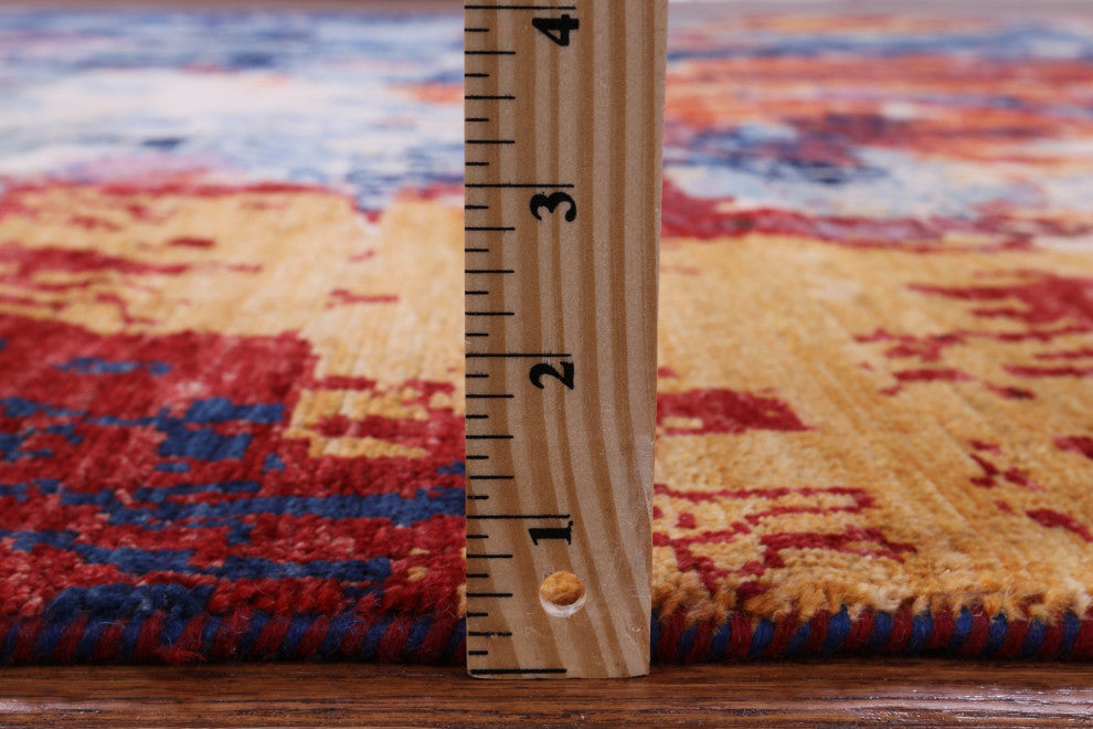 Handmade Modern Wool Rug 8' 5" X 11' 9" Q9680