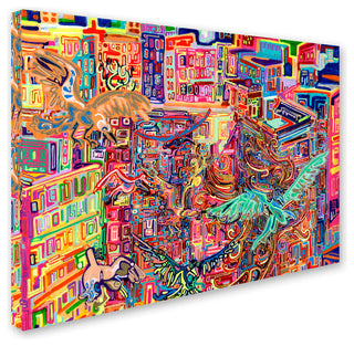 Josh Byer 'Friends' Canvas Art, 32x24