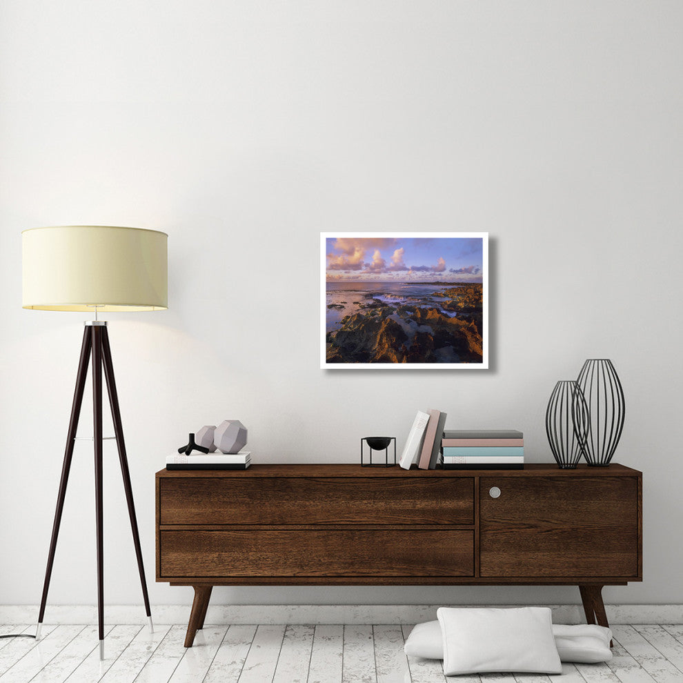 "Dusk at Shark's Cove, Oahu, Hawaii" Paper Print by Tim Fitzharris, 30"x24"