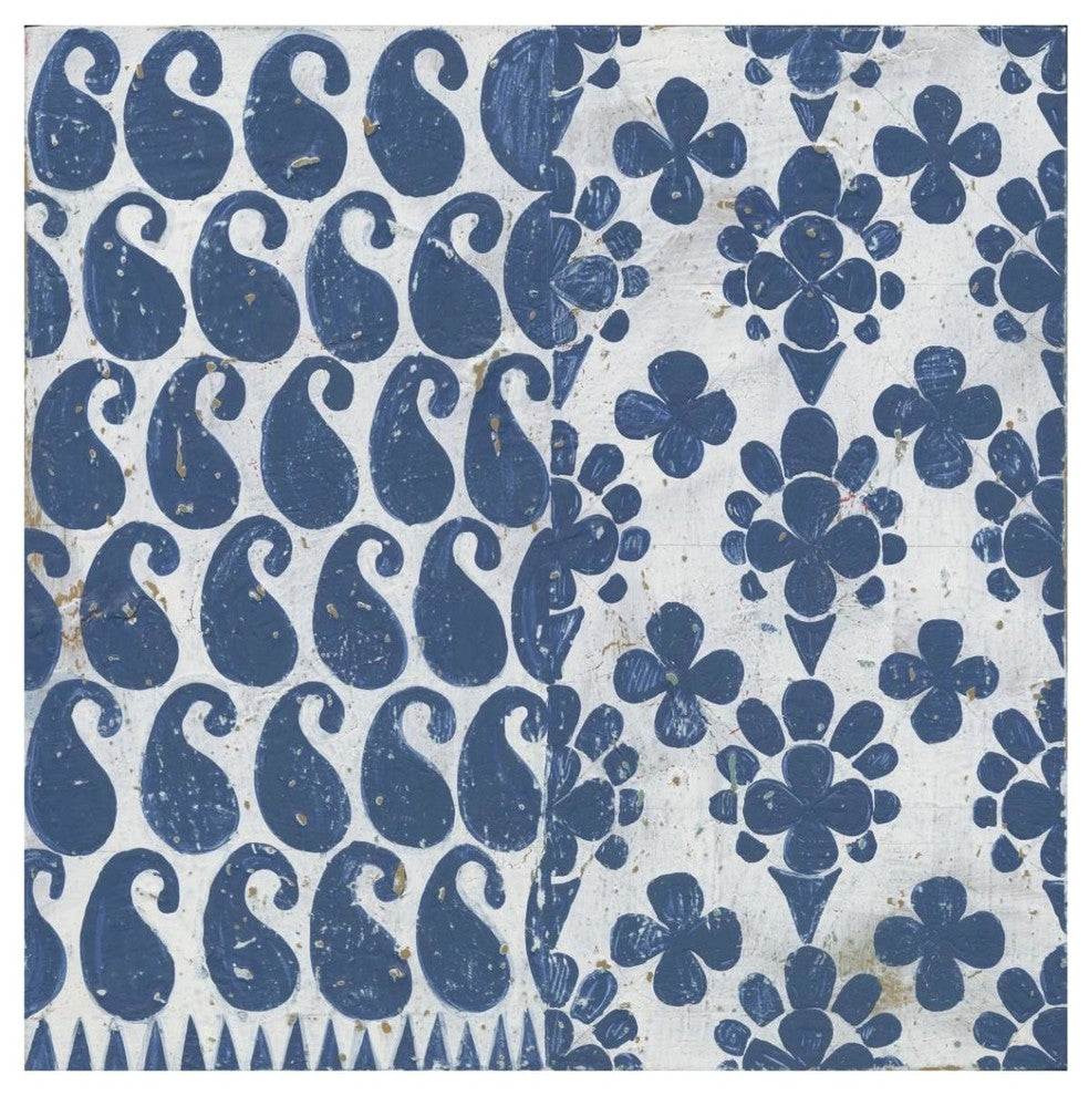 "Maki Tile IX" Digital Paper Print by Kathrine Lovell, 42"x42"