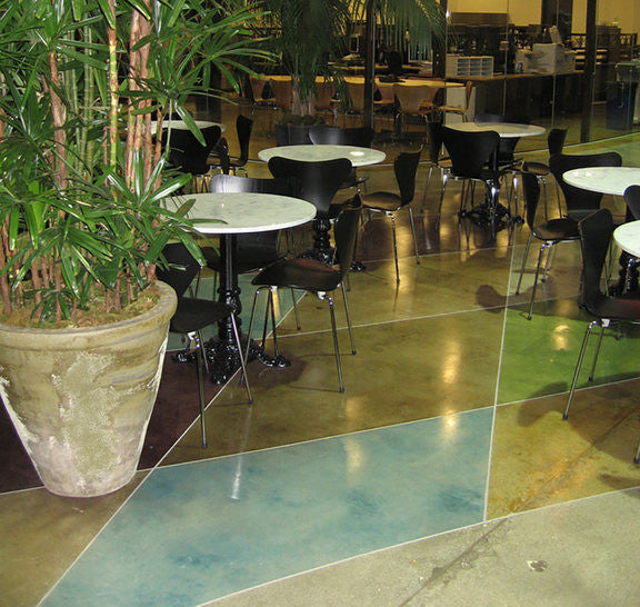 Smiths Paint Decorative Concrete Color Stains World Series Water Based, 560 Sea Foam, Quart