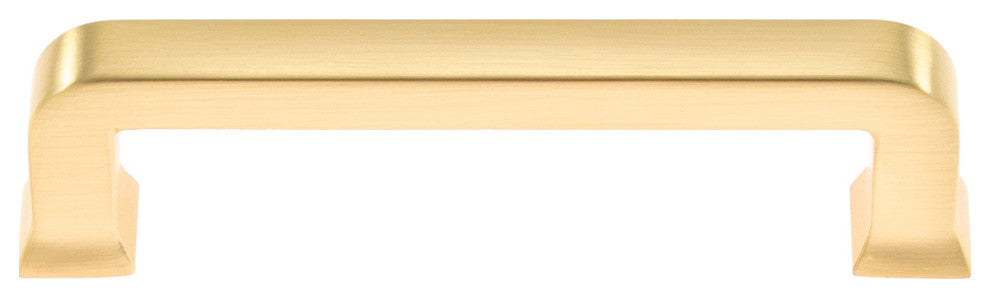 Utopia Alley Zinc Cabinet Pull/Knob, Brushed Brass, 3.75", 1 Pack