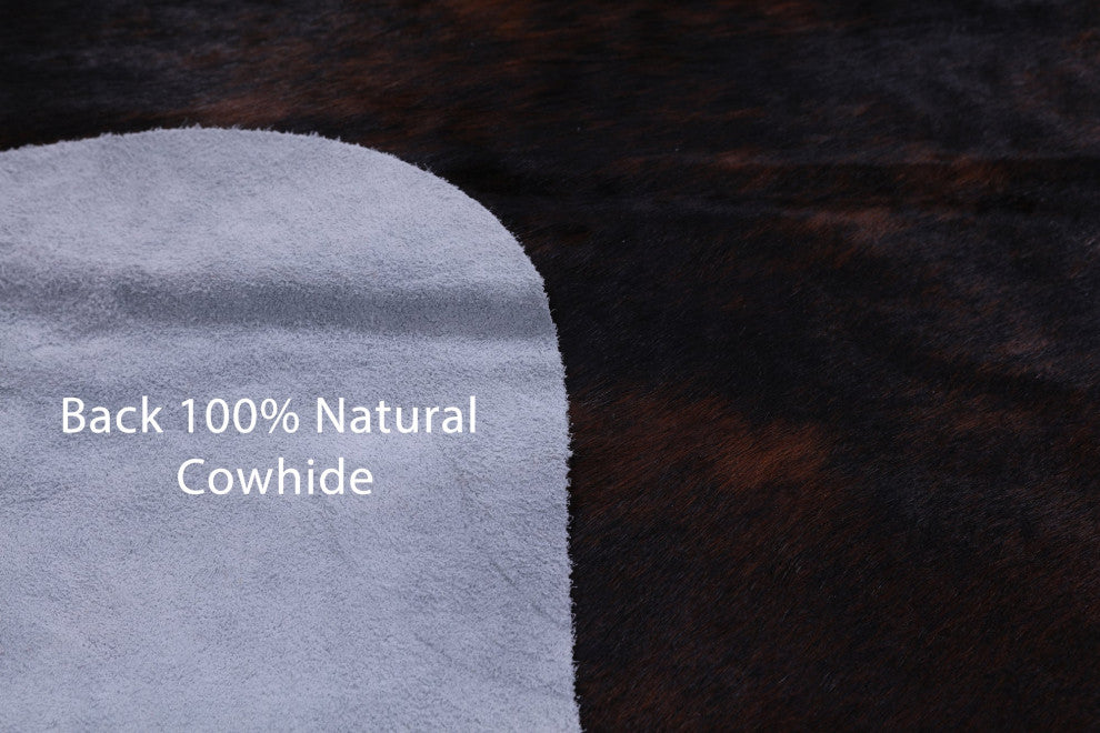 6' 5" X 6' 3" Natural Cowhide Rug C2206