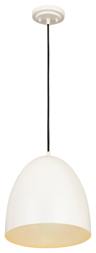 Zlite 6012P12-SWH 1-Light Pendant, Satin White
