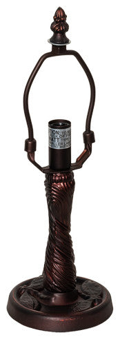 Meyda Lighting 230949 13" High Twisted Fly Table Base