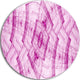 Dark Pink Psychedelic Fractal Metal Grid, Abstract Round Wall Art, 11"