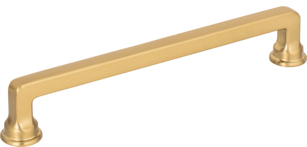 Atlas Homewares A104 Oskar 6-5/16 Inch Center to Center Handle - Brushed Nickel