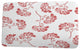 Floral Frolic April Floral Print Bath Mat, Coral, 21"x34"