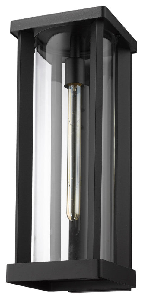 Z-Lite 586B Glenwood 20" Tall Outdoor Wall Sconce - Black
