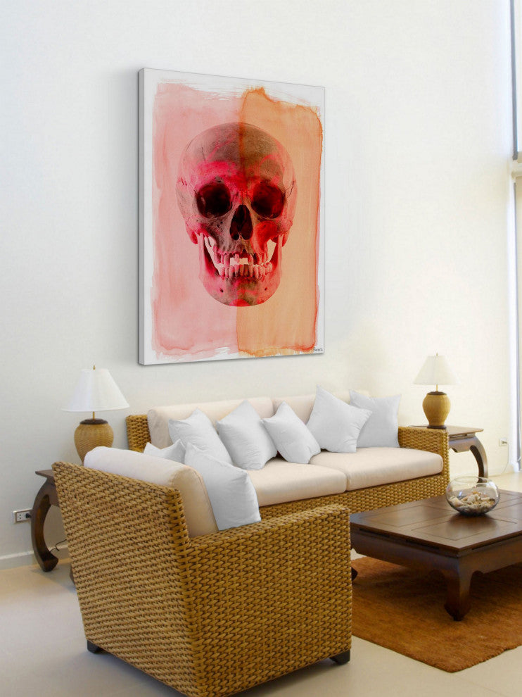 "Skull" Fine Art Canvas Print, 24"x36"