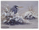 Harro Maass 'Grey Heron' Canvas Art, 32"x24"