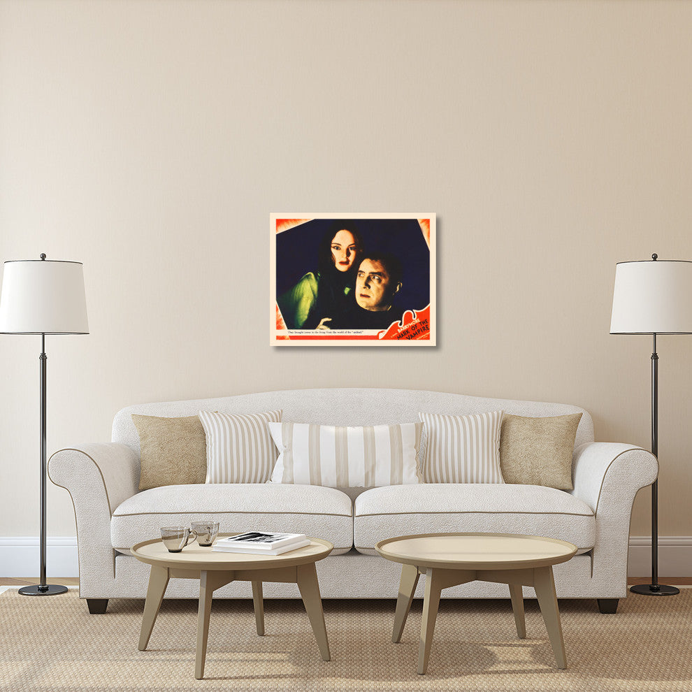 "Mark of The Vampire" Stretched Canvas Giclee by Hollywood Photo Archive, 36x29"