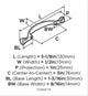 Amerock Allison Value 3" 76 mm Center-to-Center Cabinet Pull, Oil Rubbed Bronze