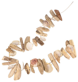 Driftwood and Shell Garland