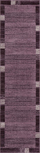 Rug Unique Loom Del Mar Purple Runner 2' 7 x 10' 0