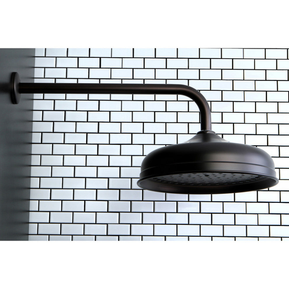 Showerscape 10" Showerhead With 17" Shower Arm, Oil Rubbed Bronze
