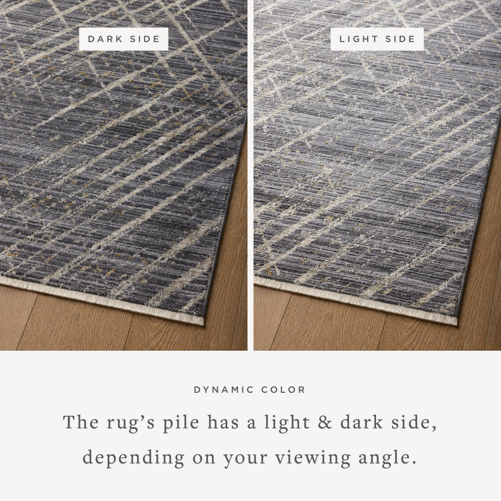 Loloi II Wade Midnight / Beige 6'-3" x 9'-4" Area Rug