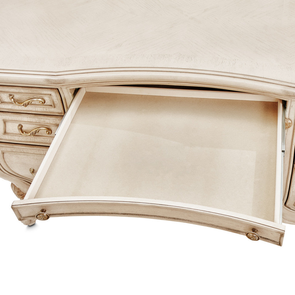 Platine de Royale Vanity Desk - Champagne