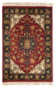 Surya Taj Mahal TJ-2000 5'6"x8'6" Rug, Dark Red/Black/Dark Brown/Tan/Beige
