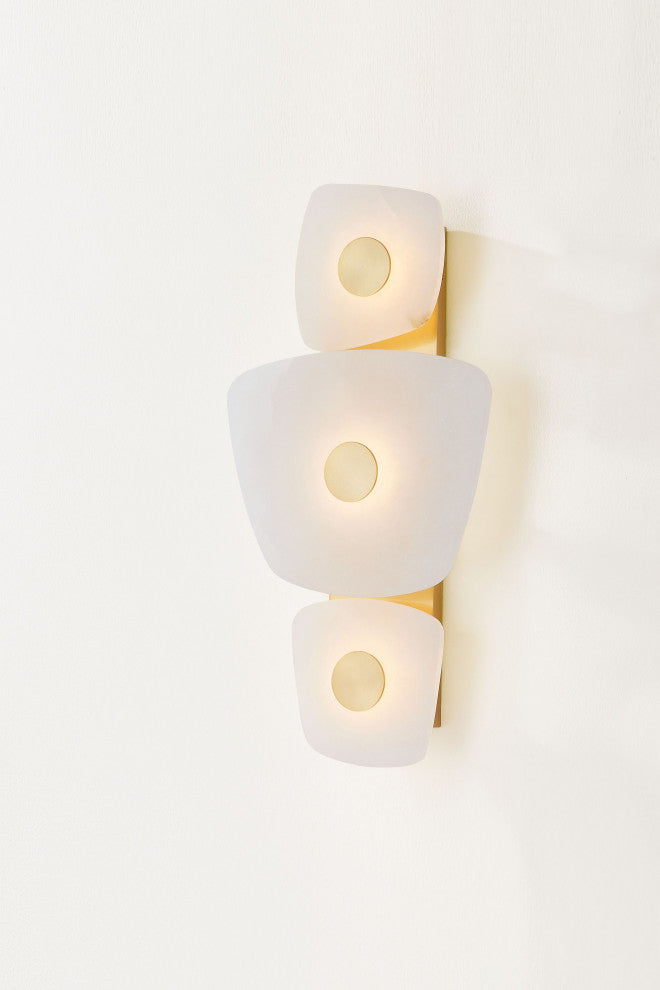 Holmdel 23.25" High Aged Brass Wall Sconce