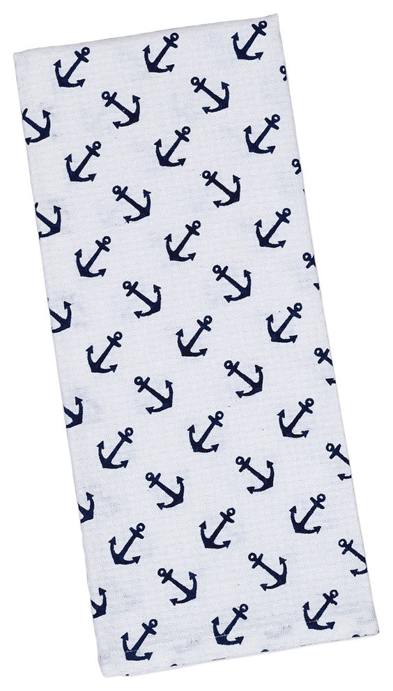 DII Anchors Printed Dishtowel(Set of 2)