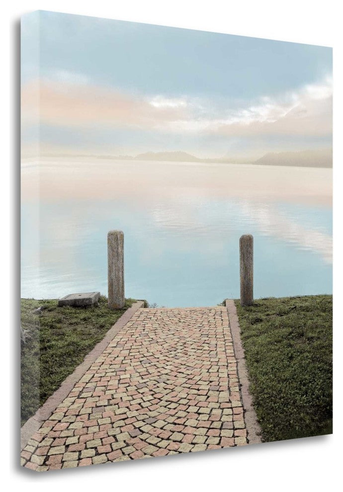 "Sunrise Harbor VIsta" By Alan Blaustein, Giclee Print on Gallery Wrap Canvas