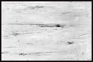 "Exact Direction" Floater Framed Painting Print on Canvas, 18x12