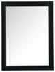 Elegant Decor Aqua Vanity Mirror Black