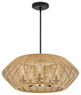 Luca LED Chandelier in Black