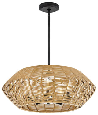 Luca LED Chandelier in Black