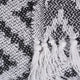 Black Large Chevron Throw
