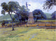 Julian Onderdonk Windmill on Williams' Ranch, 21"x28" Gallery Wrapped Canvas