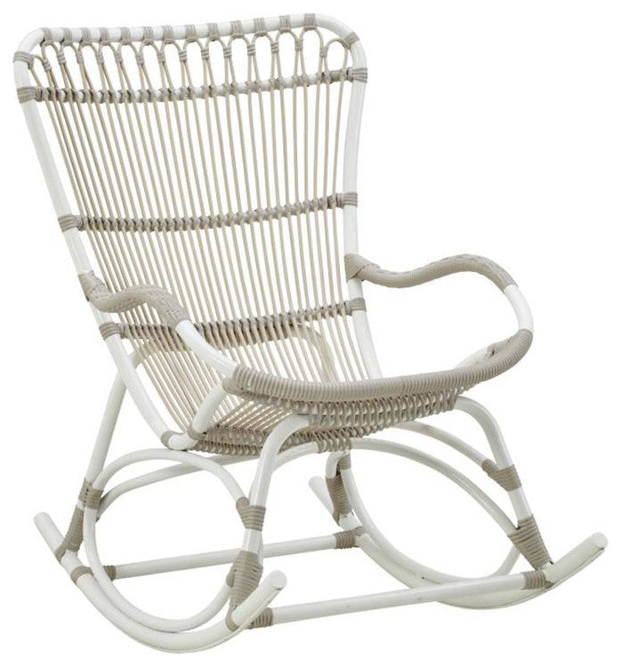 Monet Outdoor Rocking Chair - Dove White