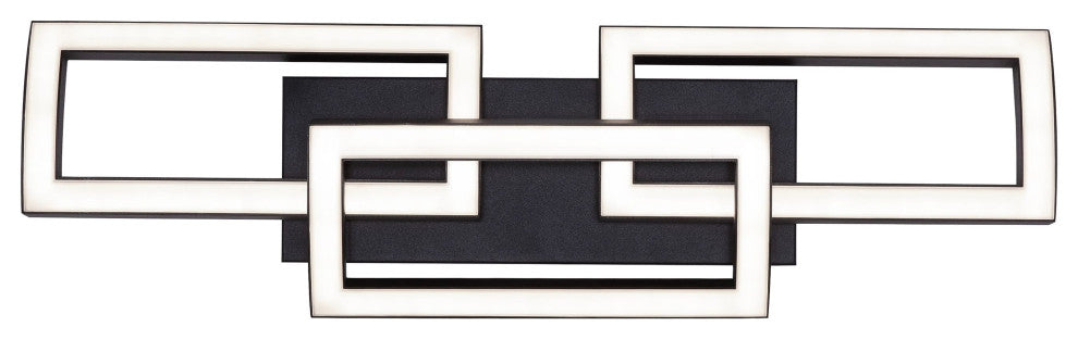 Sia 24'' LED Vanity, Black