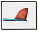 "Dave Sweet Longboard", Surf Art Photograph, Black Frame, 40''x52''