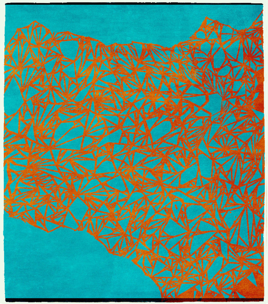 Terrain B Signature Rug, 6' Square