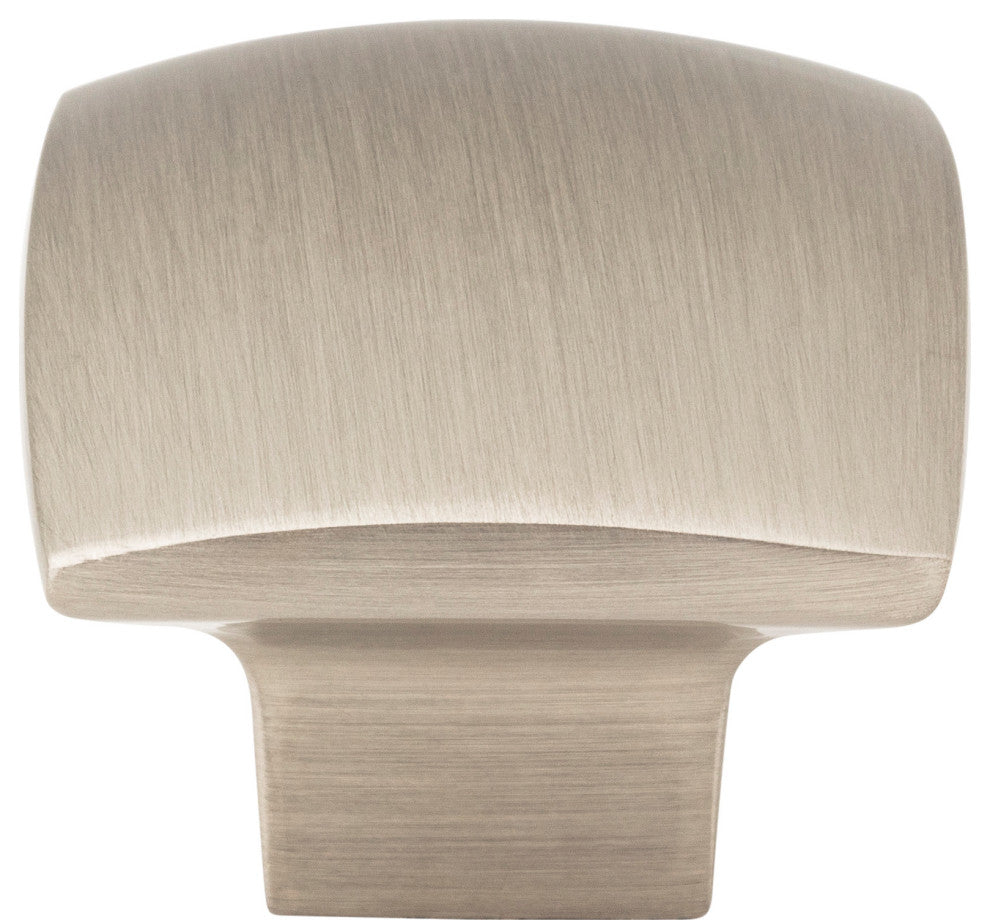 Jeffrey Alexander 431 Sonoma 1-3/16" Square Contemporary Cabinet - Brushed