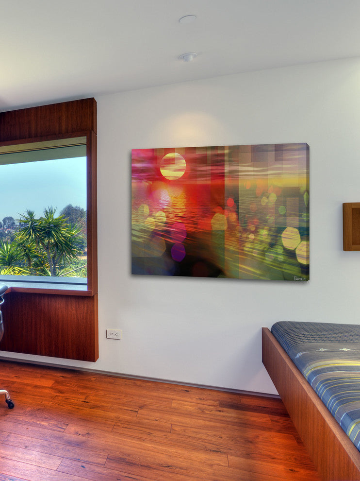 "Sunset" Fine Art Canvas Print, 18"x12"