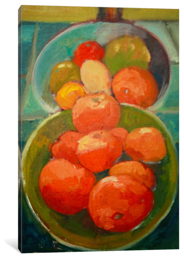 "Fruit Bowls" by Eddie Barbini, Canvas Print, 18"x12"