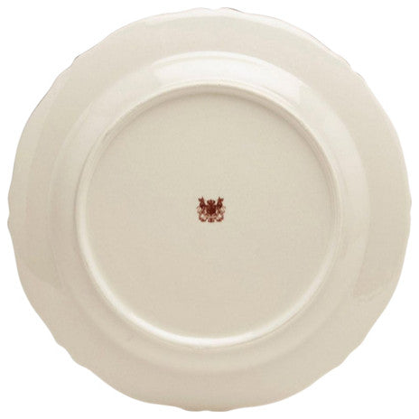 Marquise Porcelain Decorative 10" Dinner Plate, Brown