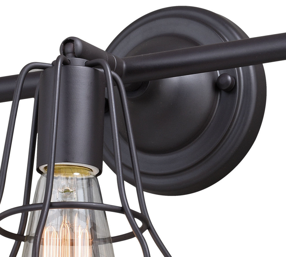 Clybourn 3-Light Adjustable Vanity Oil Rubbed Bronze