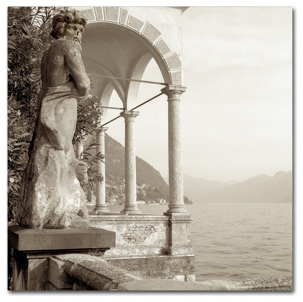 Alan Blaustein 'Giardini Italiano IV' Canvas Art, 18x18