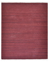 HAND WOVEN FLAT WEAVE KILIM WOOL ECO-FRIENDLY AREA RUGS-Solid,Dark Red