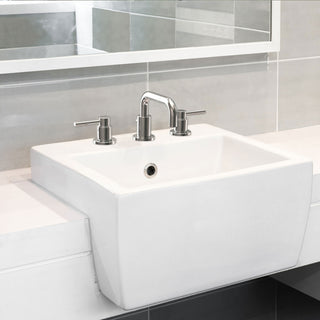 Motegi Two Handle Widespread  Bathroom Faucet, Polished Chrome