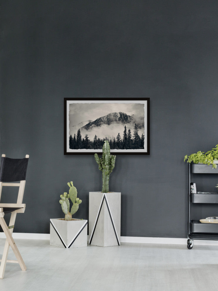 "Rocky Mountain" Framed Painting Print, 12x8