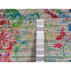Cinereous Gray, Abstract Design, Silk With Wool, Hand Knotted Rug, 8'10"x12'2"